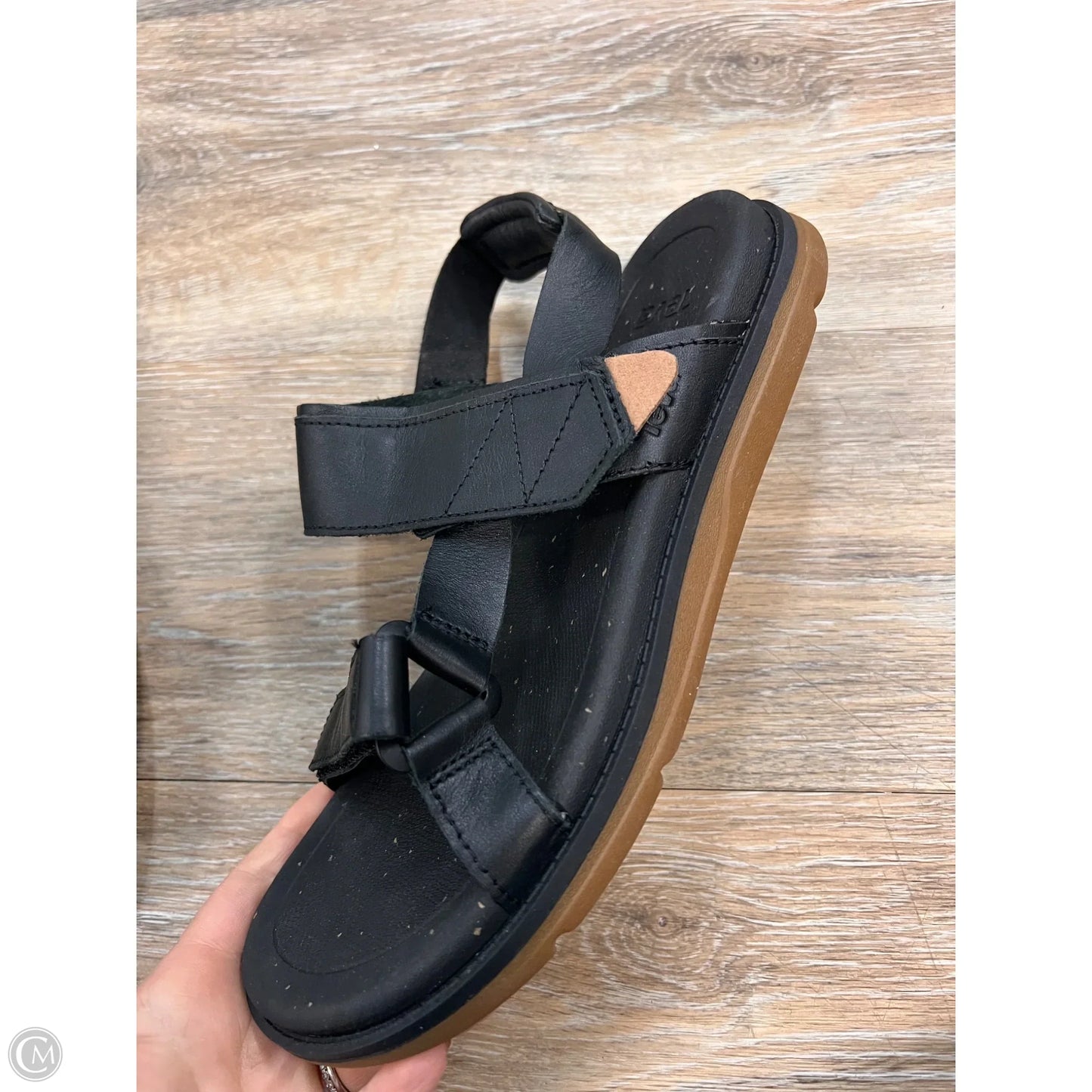 Sandals Flats By Teva In Black, Size: 8