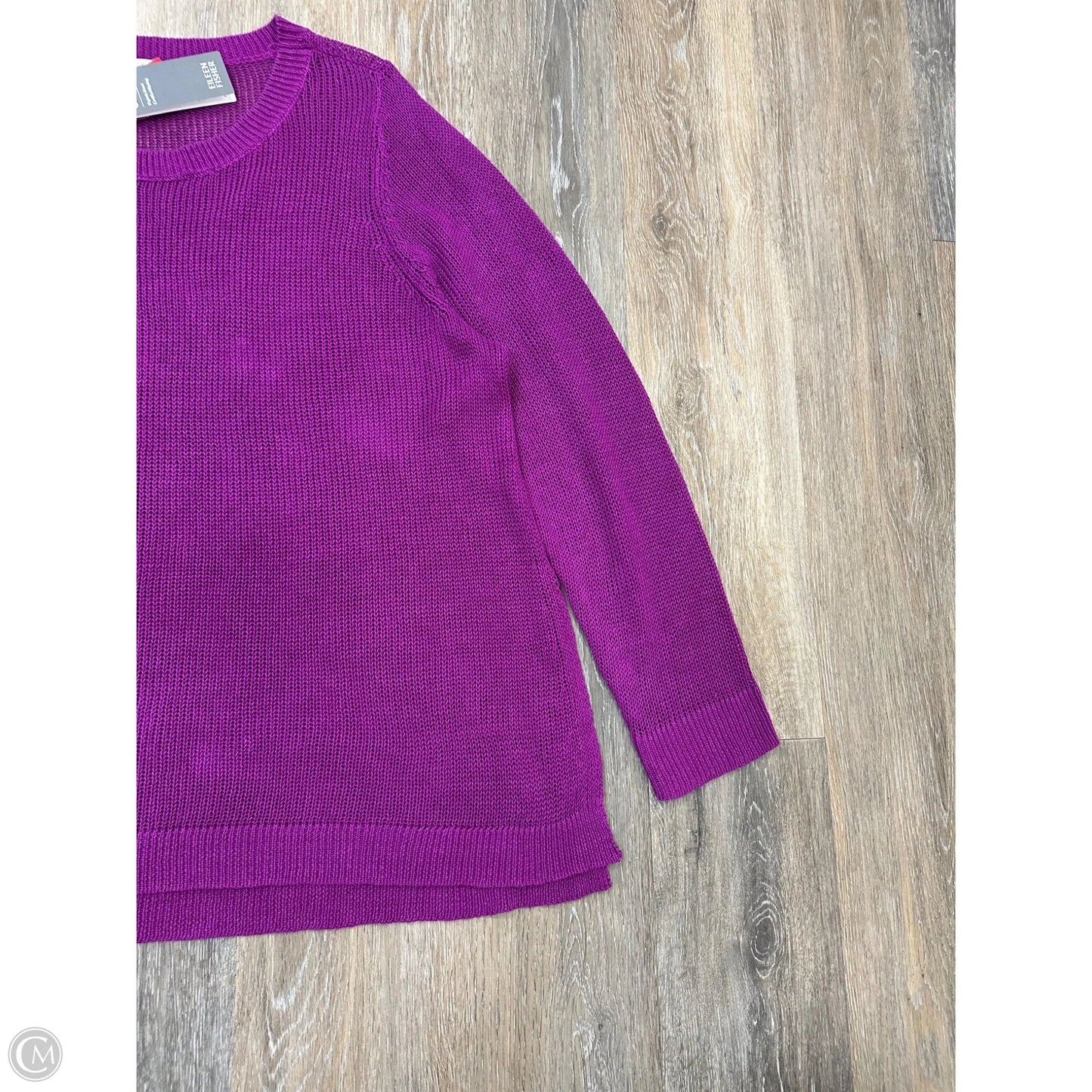 Sweater By Eileen Fisher In Pink, Size: 1x