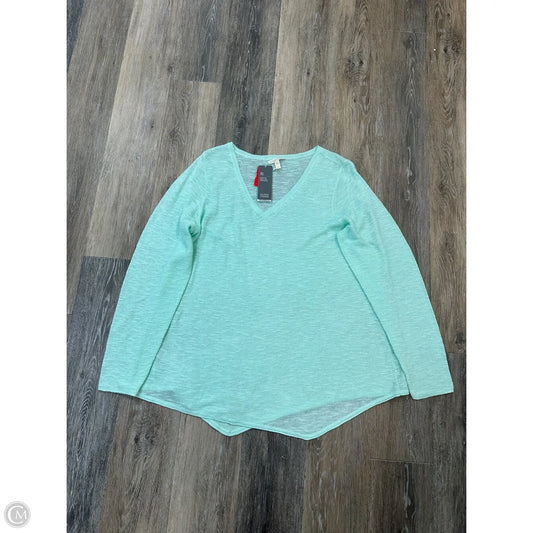 Sweater By Eileen Fisher In Green, Size: 1x