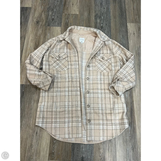 -Jacket Other By Gentle Fawn In Plaid Pattern, Size: L