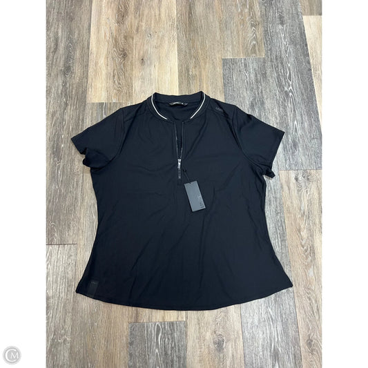 Athletic Top Short Sleeve By UNRL In Black, Size: Xl