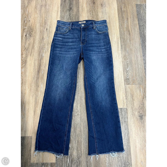 -Jeans Wide Leg By Kut In Blue Denim, Size: 6