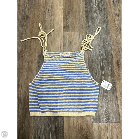 Top Sleeveless By Free People In Striped Pattern, Size: Xs