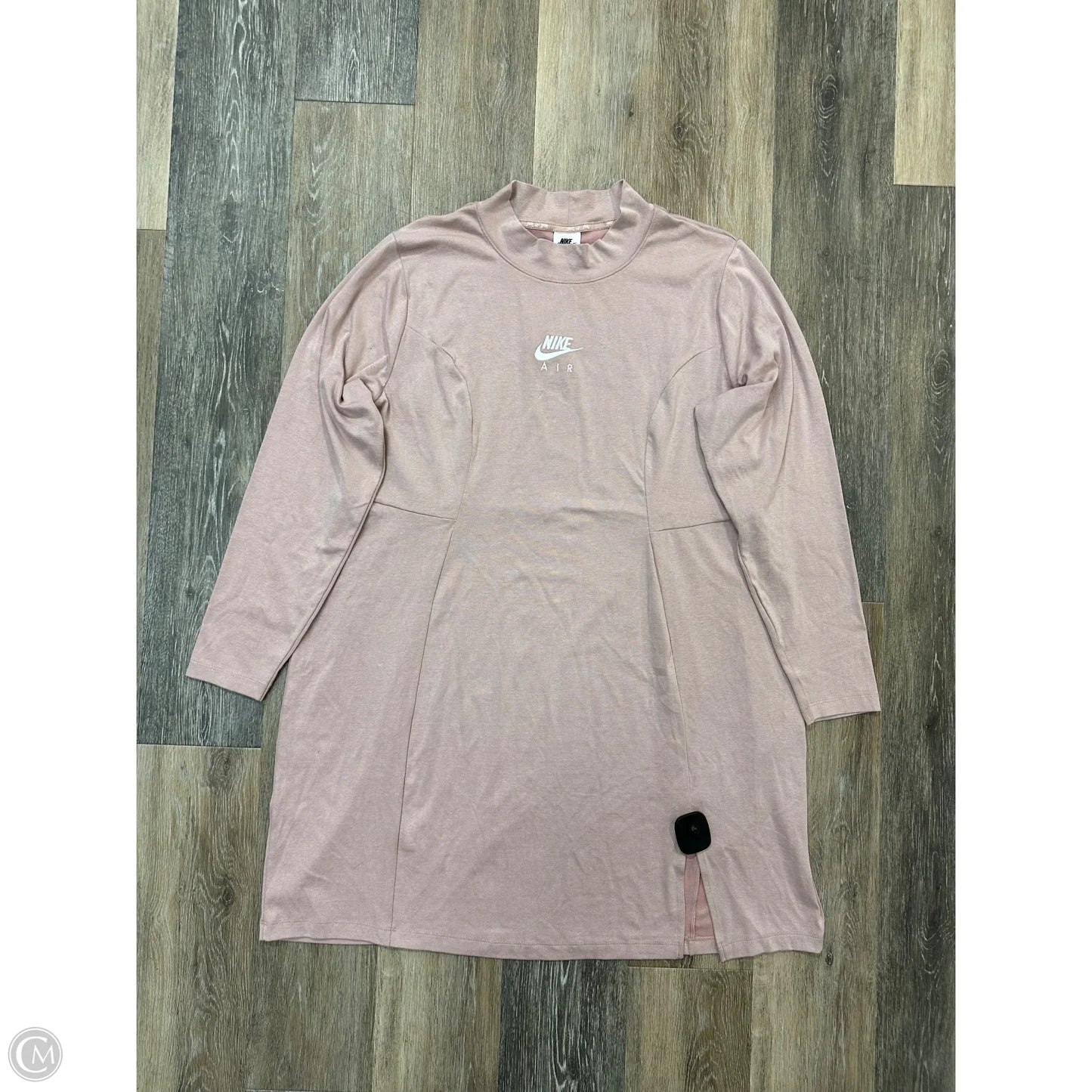 Athletic Dress By Nike Apparel In Pink, Size: 2x