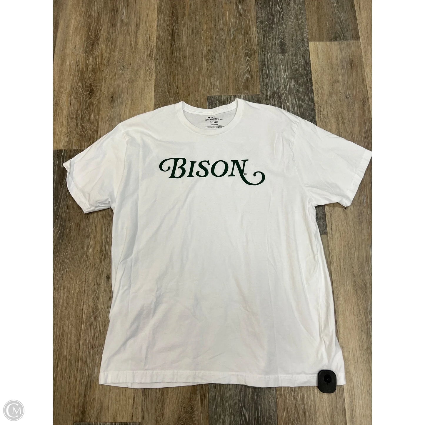 Athletic Top Short Sleeve By GAMEDAY Social In White, Size: Xl