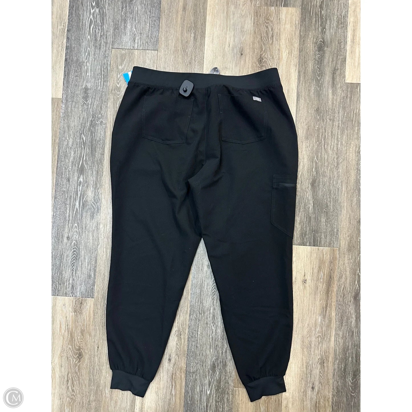 Athletic Pants By Figs In Black, Size: Xxl