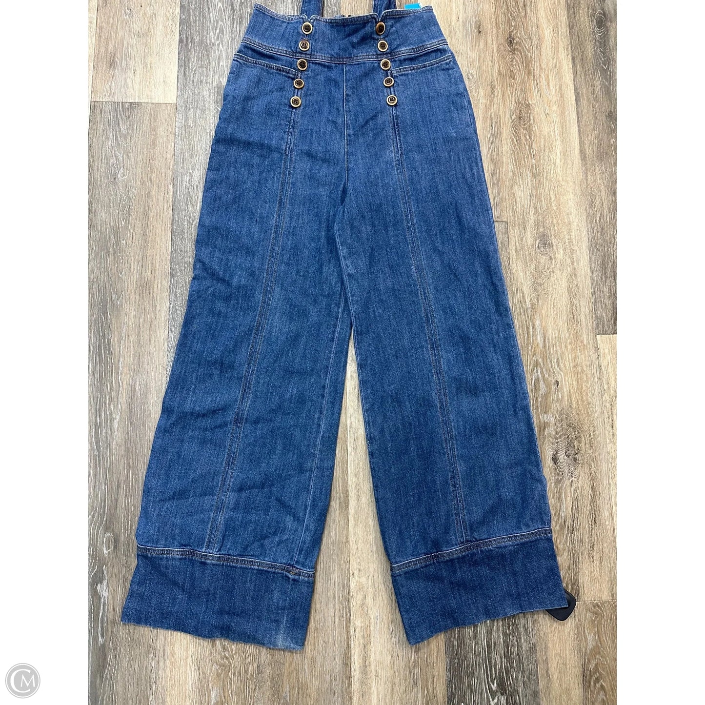 Overalls By Pilcro In Blue Denim, Size: 6