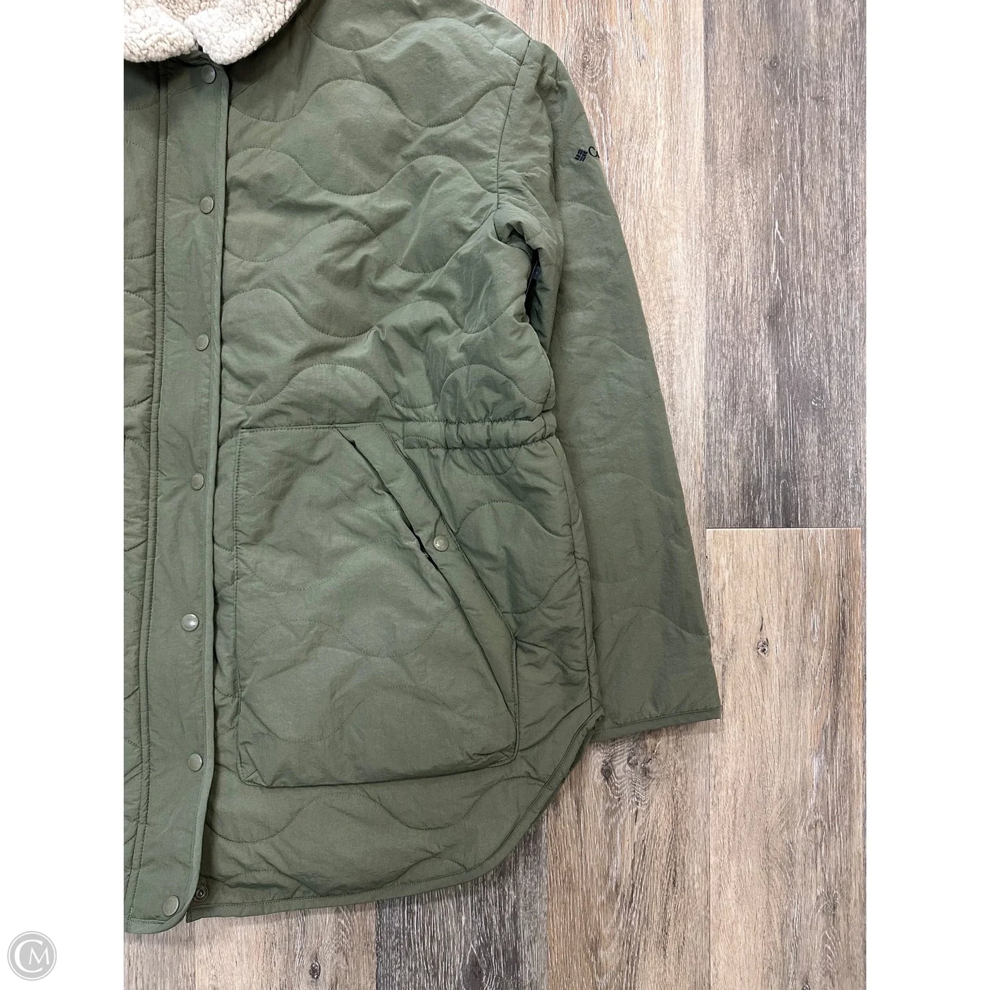 Jacket Puffer & Quilted By Columbia In Green, Size: Xxl