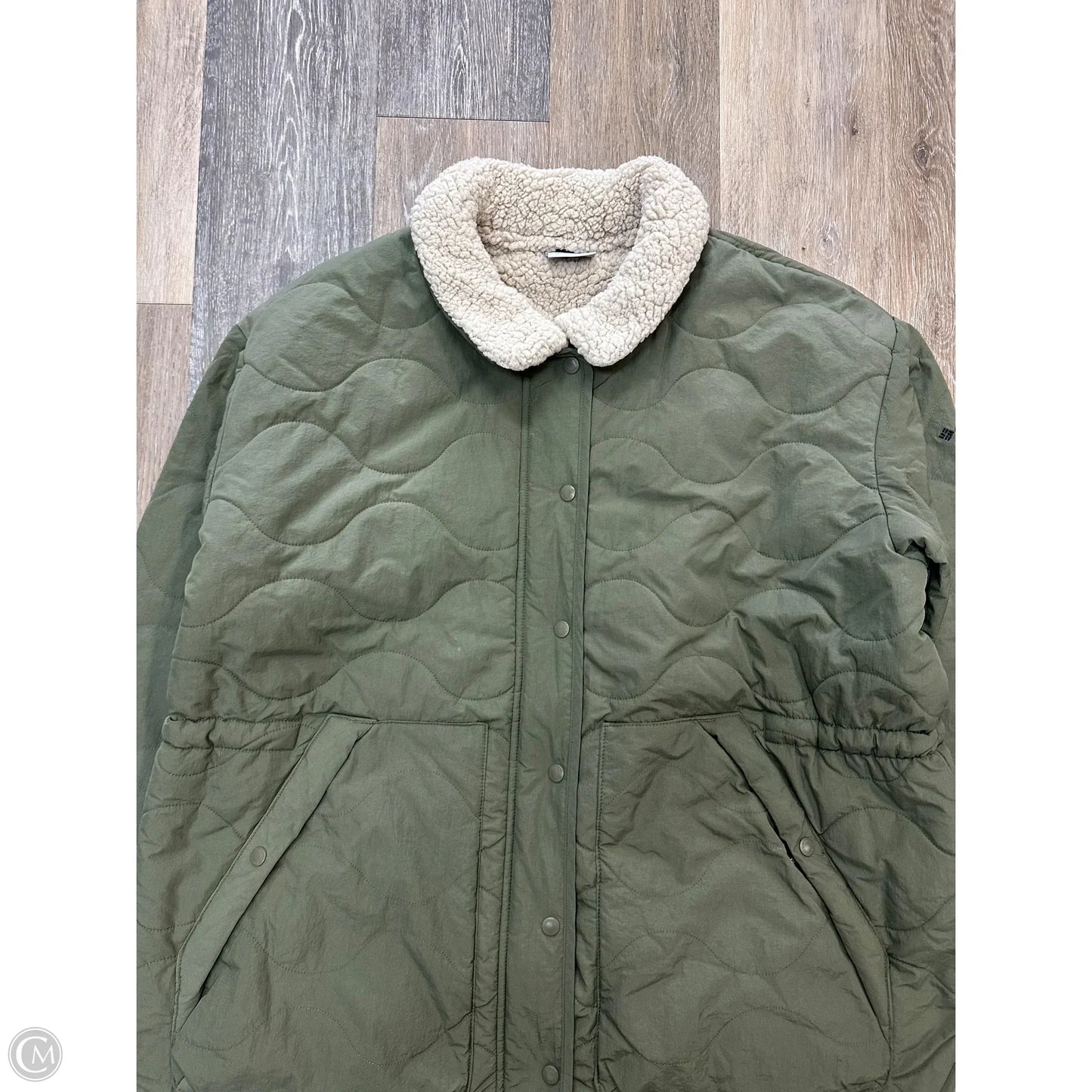 Jacket Puffer & Quilted By Columbia In Green, Size: Xxl