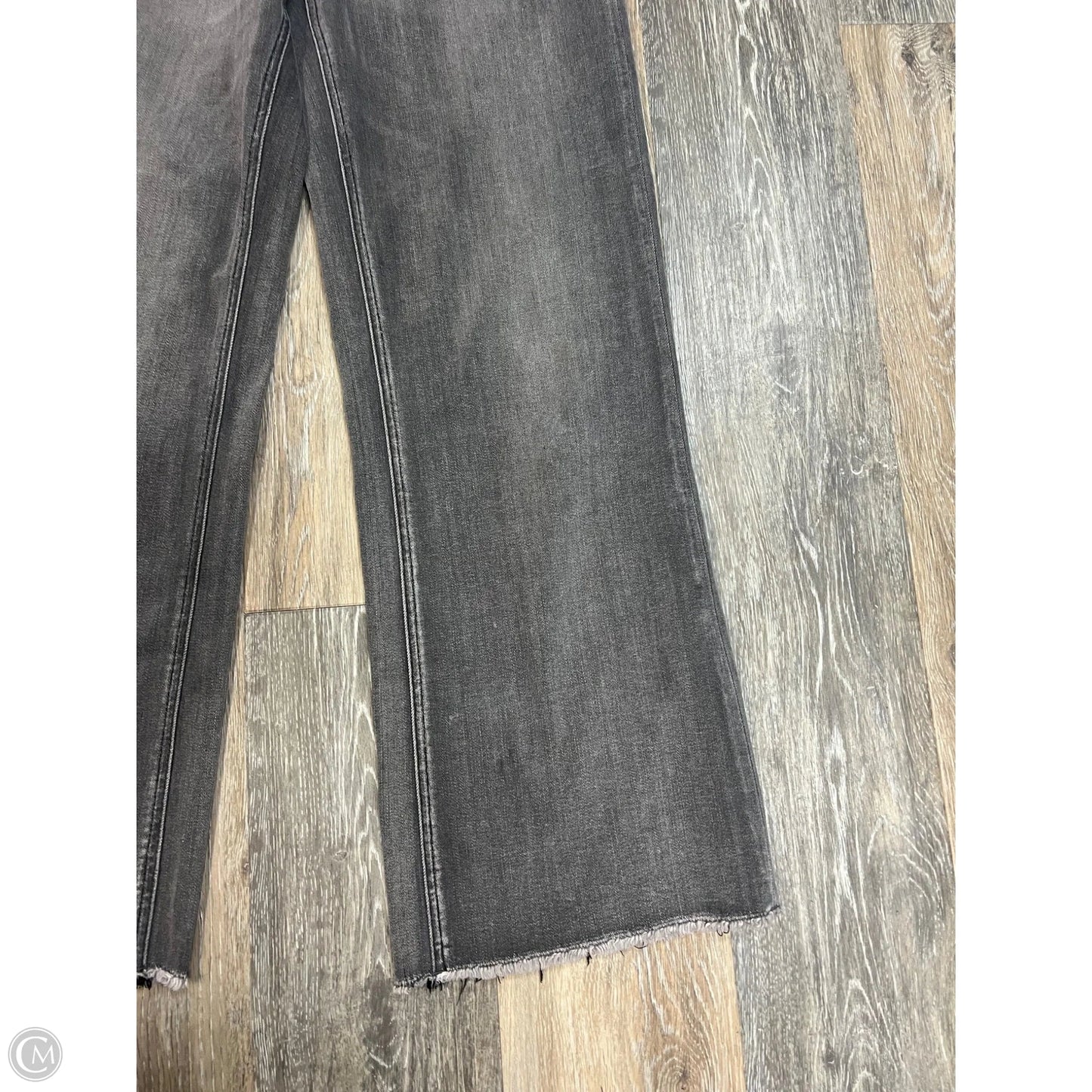 Jeans Wide Leg By Mica In Grey Denim, Size: 2/26