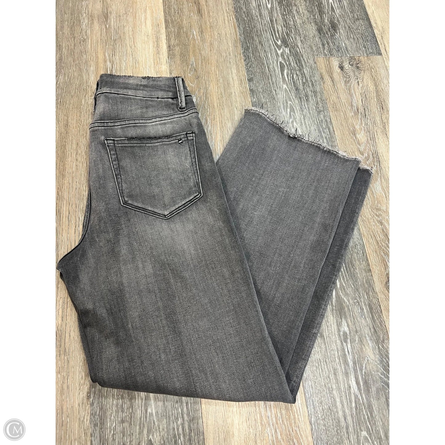 Jeans Wide Leg By Mica In Grey Denim, Size: 2/26