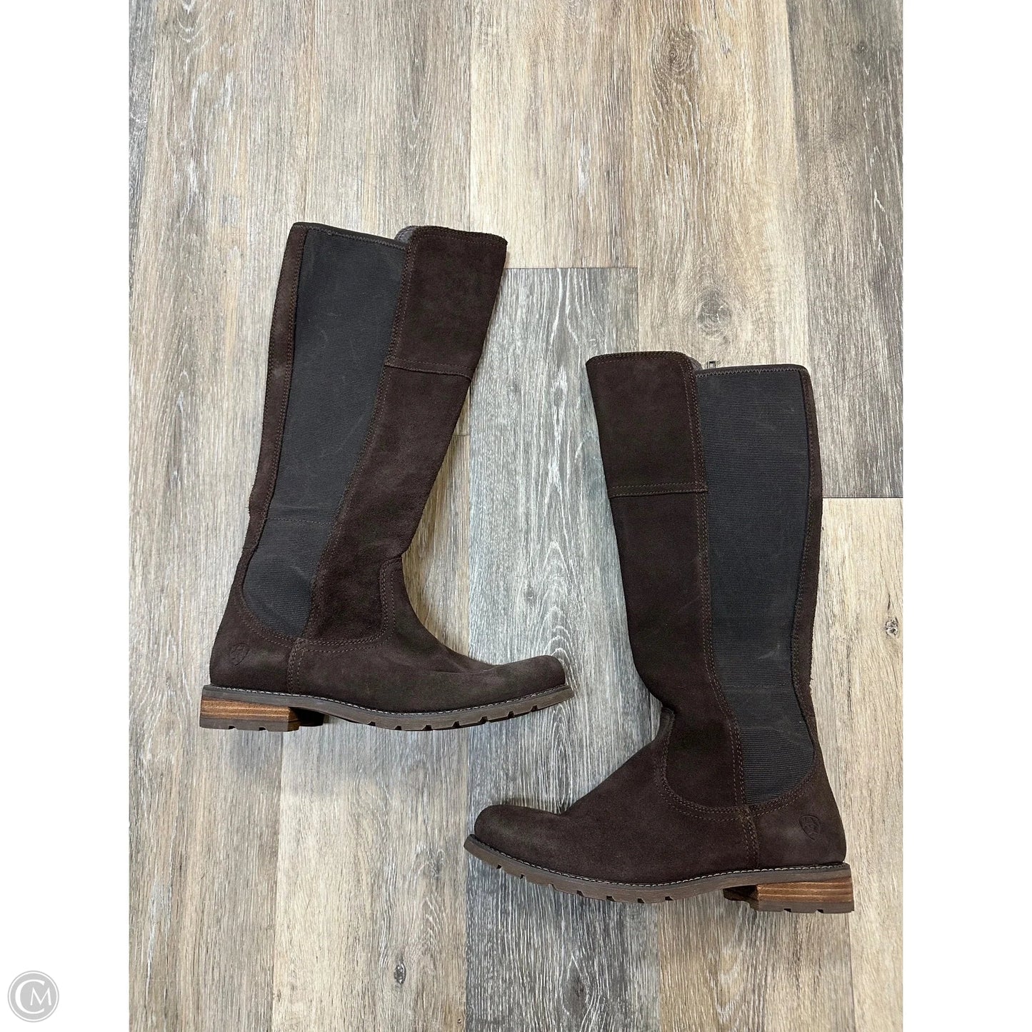 -Boots Knee Flats By Ariat In Brown, Size: 9