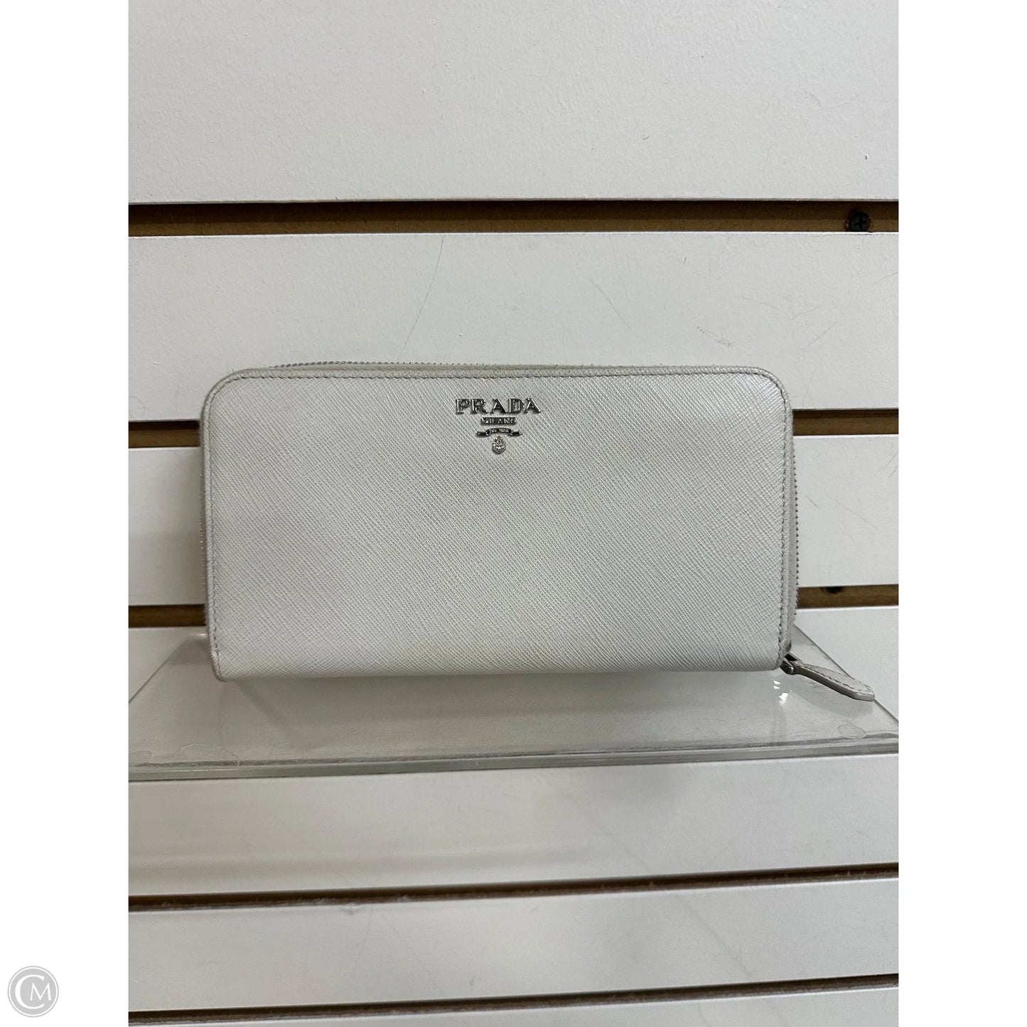 Wallet Luxury Designer By Prada, Size: Large