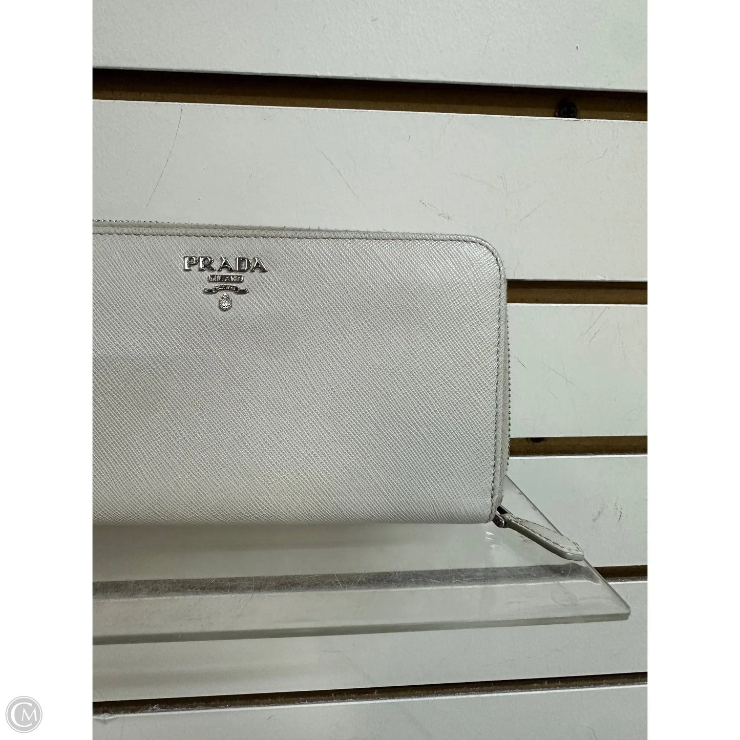 Wallet Luxury Designer By Prada, Size: Large