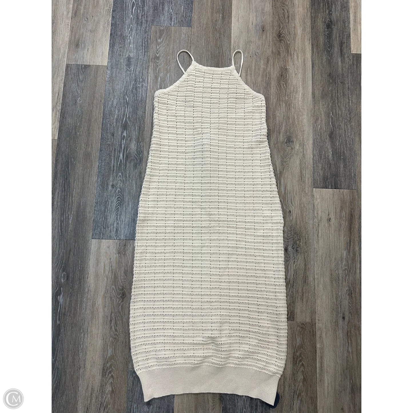 Dress Casual Midi By Free People In Cream, Size: L
