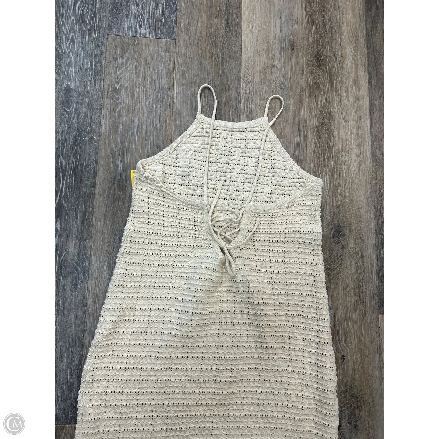 Dress Casual Midi By Free People In Cream, Size: L