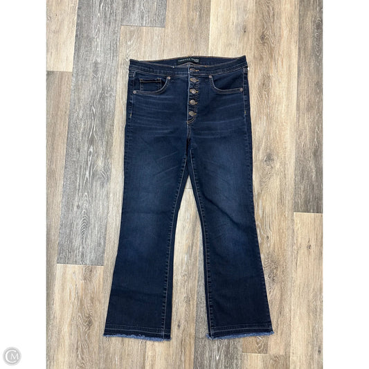 Jeans Flared By Veronica Beard In Blue Denim, Size: 8