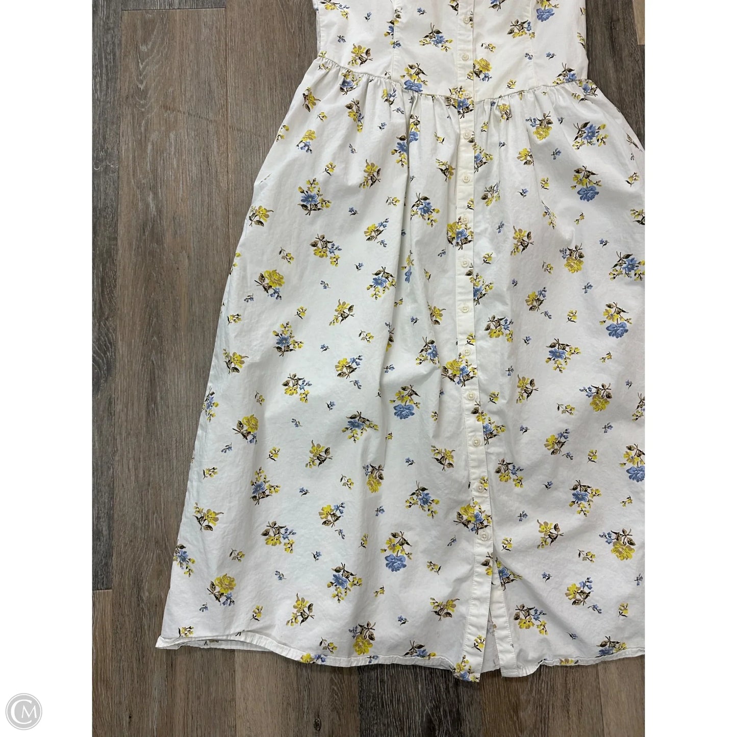 Dress Casual Maxi By Levis In Floral Print, Size: L