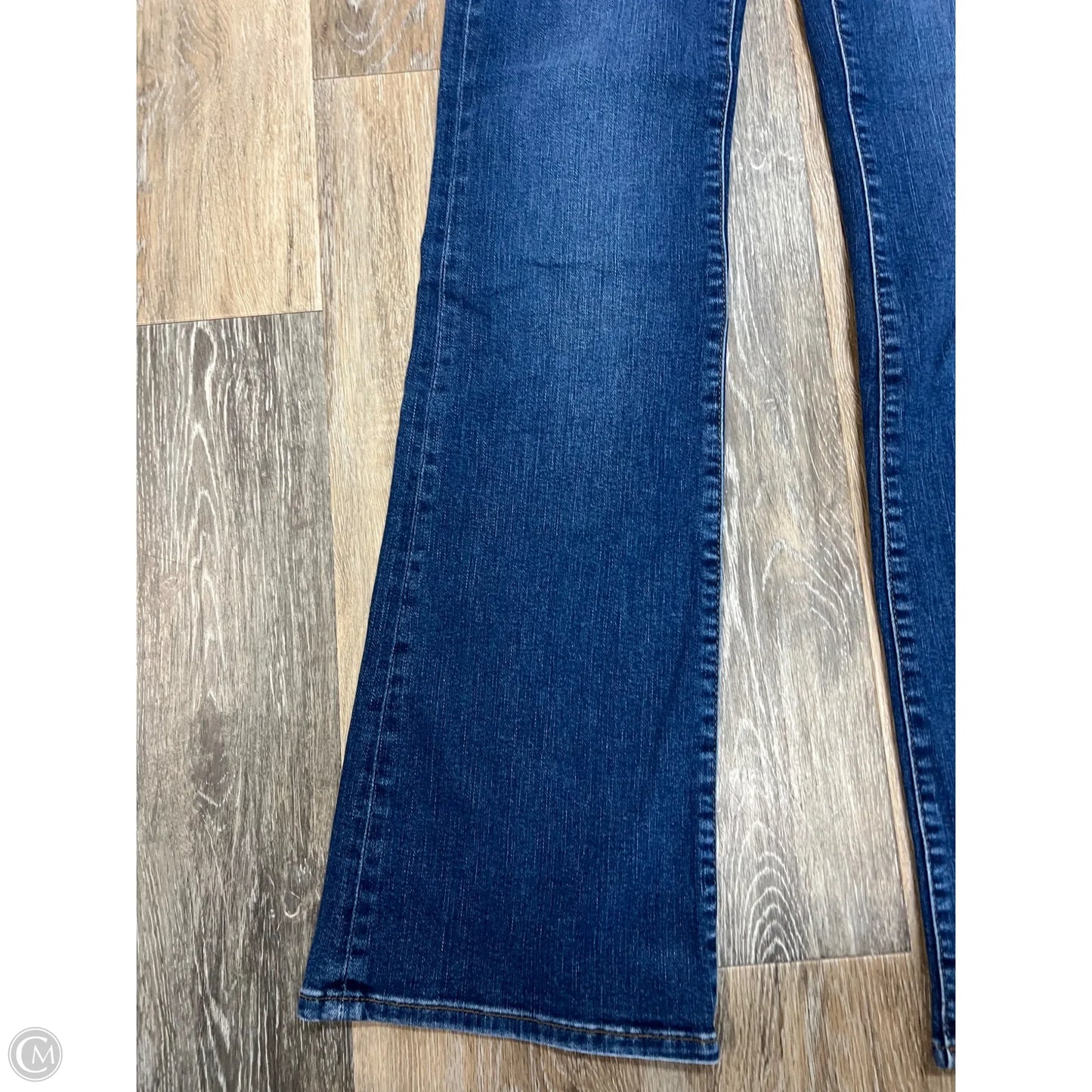 Jeans Boot Cut By Frame In Blue Denim, Size: 4/27
