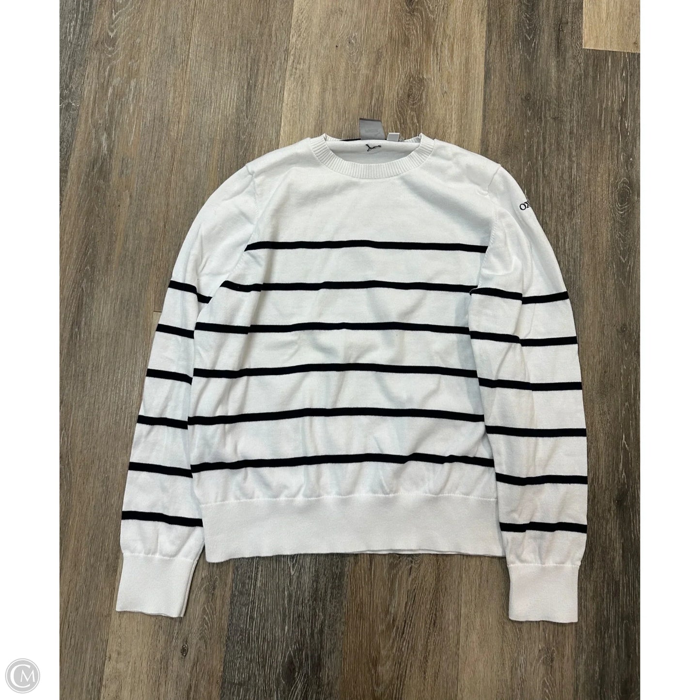 Sweater By Puma In Striped Pattern, Size: L