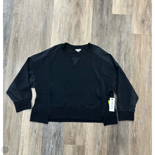 Sweatshirt Crewneck By Tribal In Black, Size: M