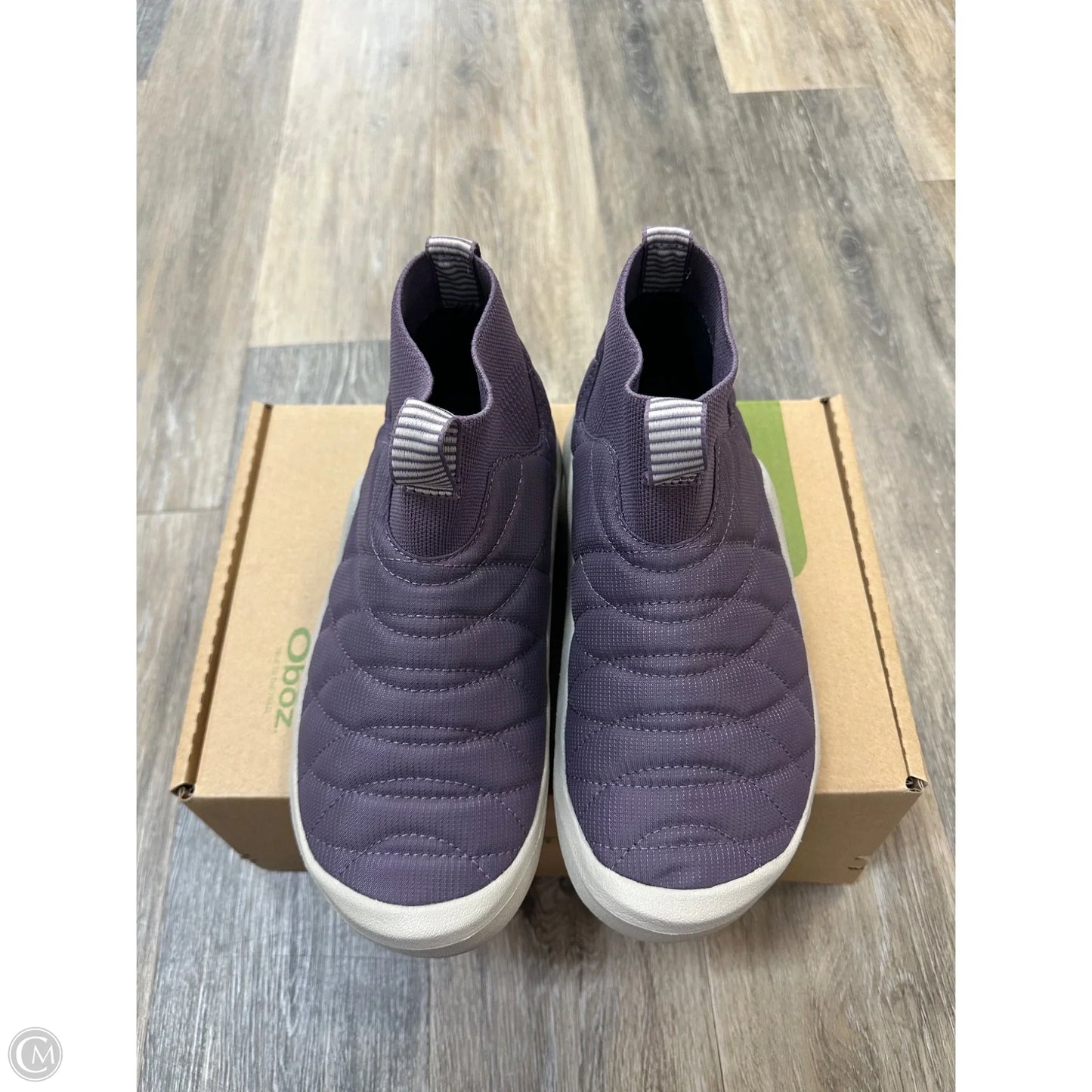 Boots Ankle Flats By Oboz In Purple, Size: 11