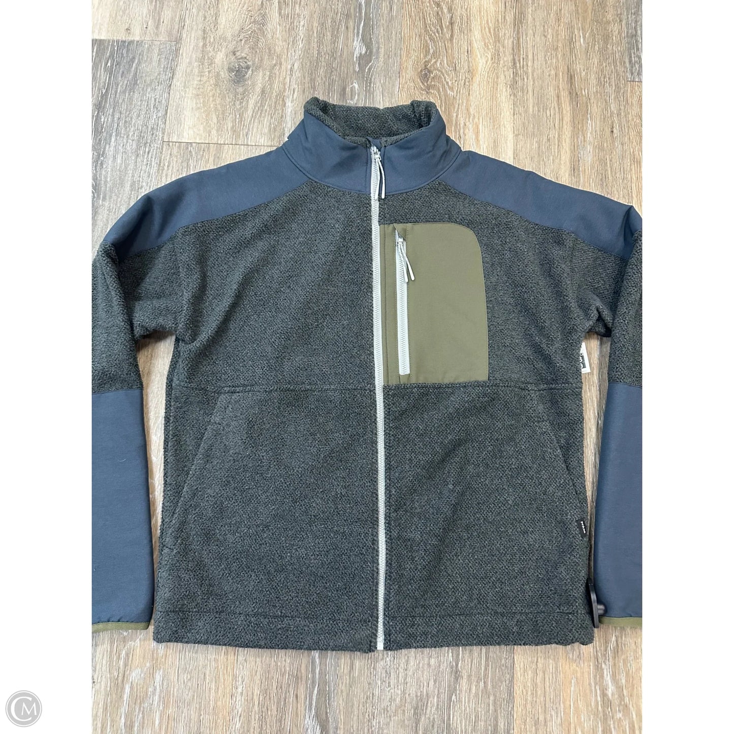 Athletic Jacket By Prana In Grey, Size: S
