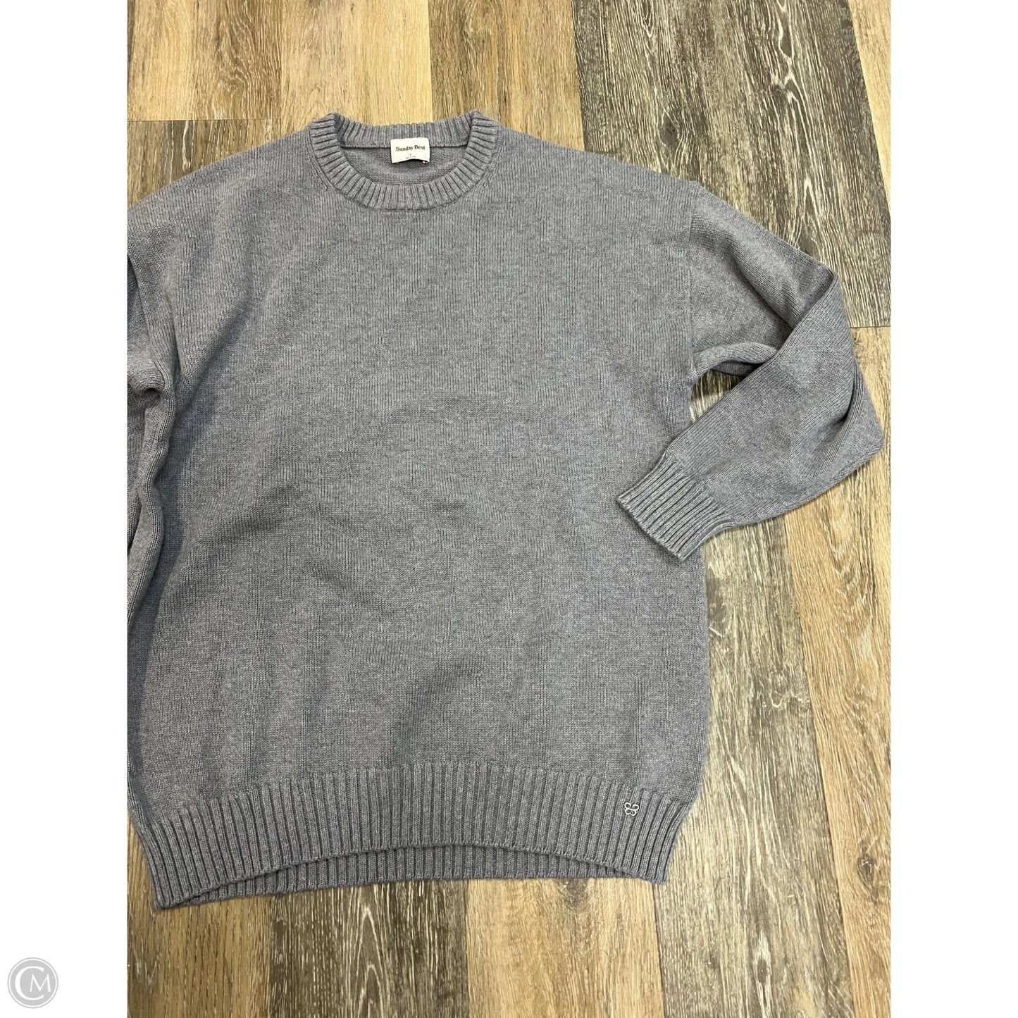 Sweater By Sunday Best In Grey, Size: S