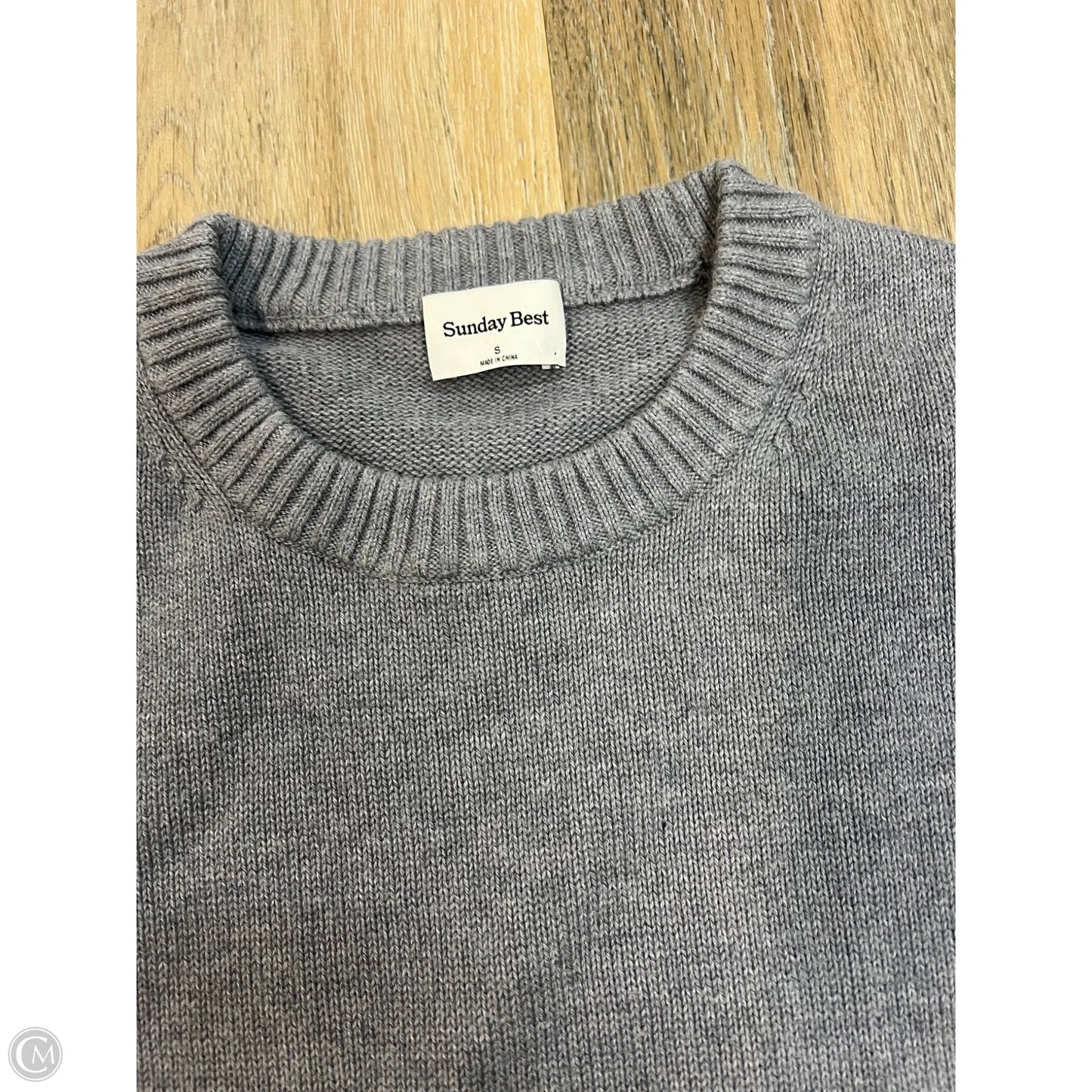 Sweater By Sunday Best In Grey, Size: S
