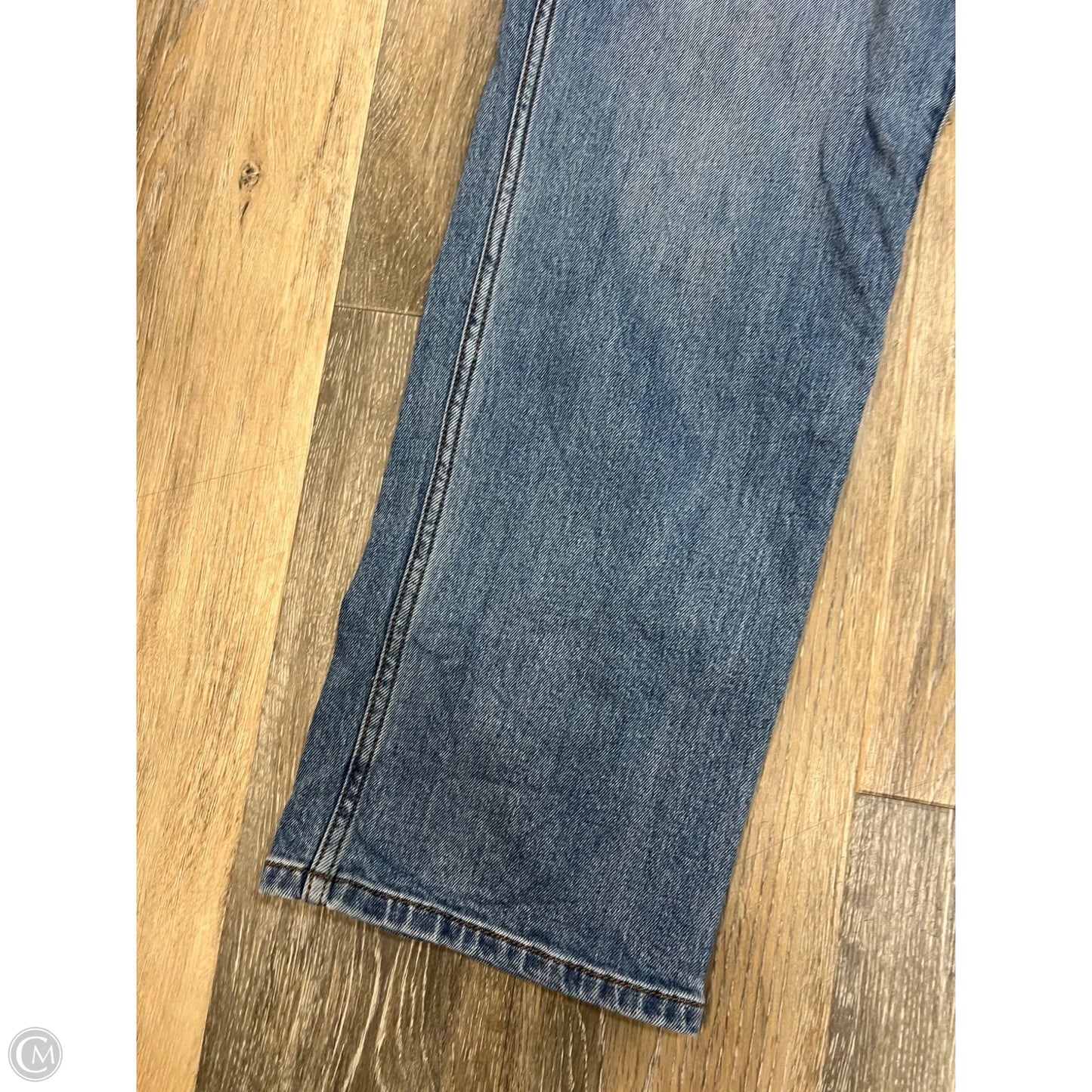 -Jeans Straight By Kut In Blue Denim, Size: 8