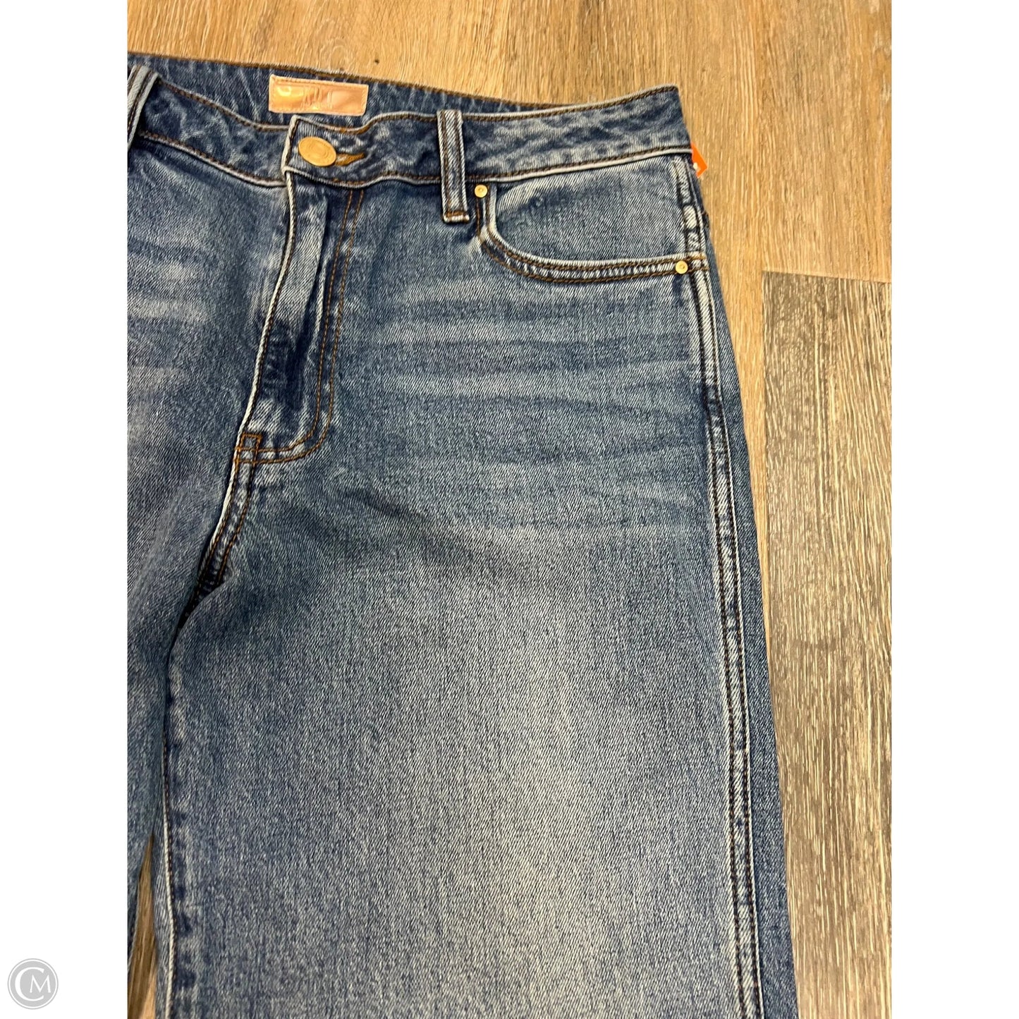 -Jeans Straight By Kut In Blue Denim, Size: 8