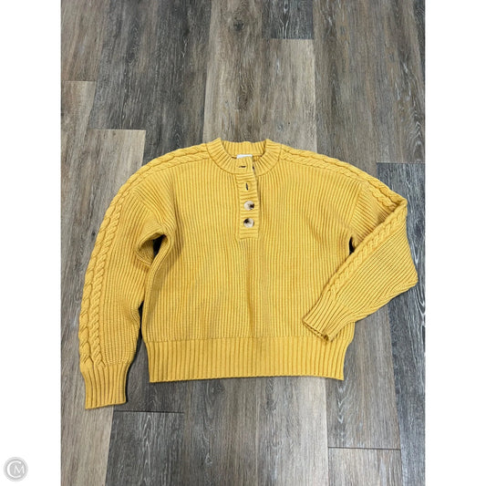 -Sweater By Varley In Yellow, Size: M