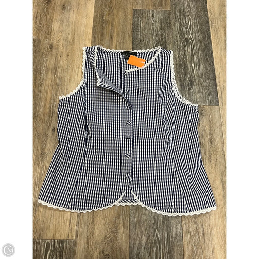 Tank Top By French Connection In Navy, Size: L