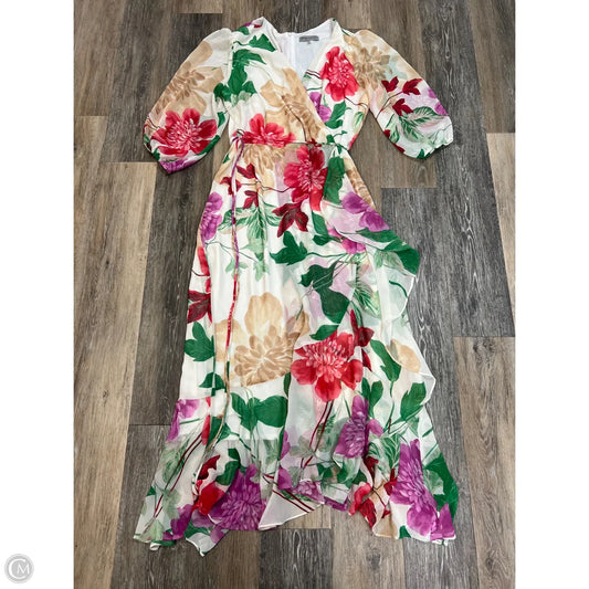 -Dress Party Long By Dannyandnicole In Floral Print, Size: 18
