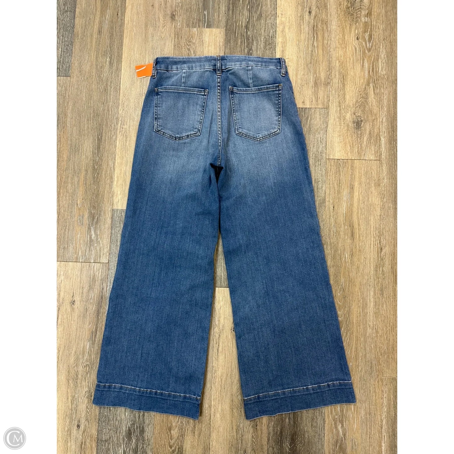 Jeans Wide Leg By Kut In Blue Denim, Size: 6