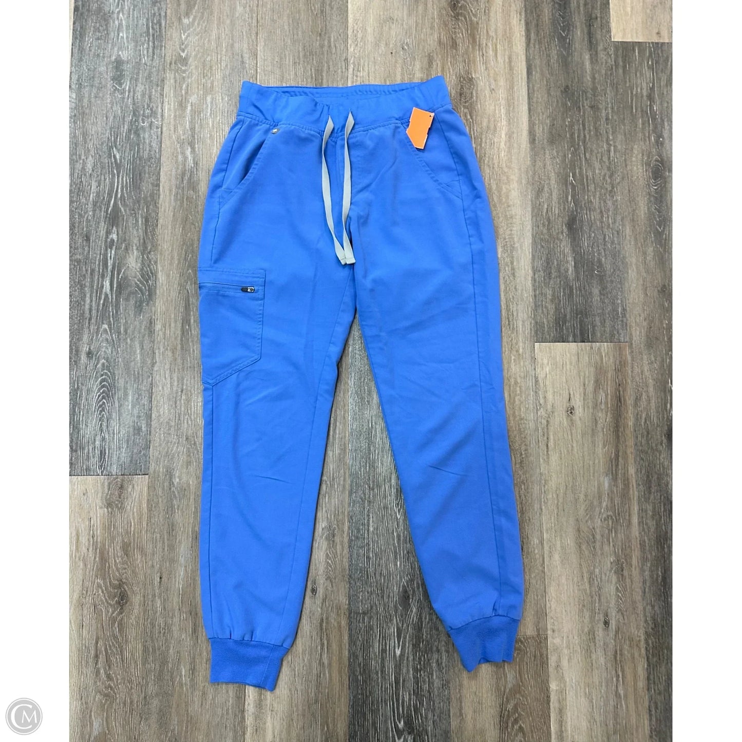 Scrub Pants By Figs In Blue, Size: Xs