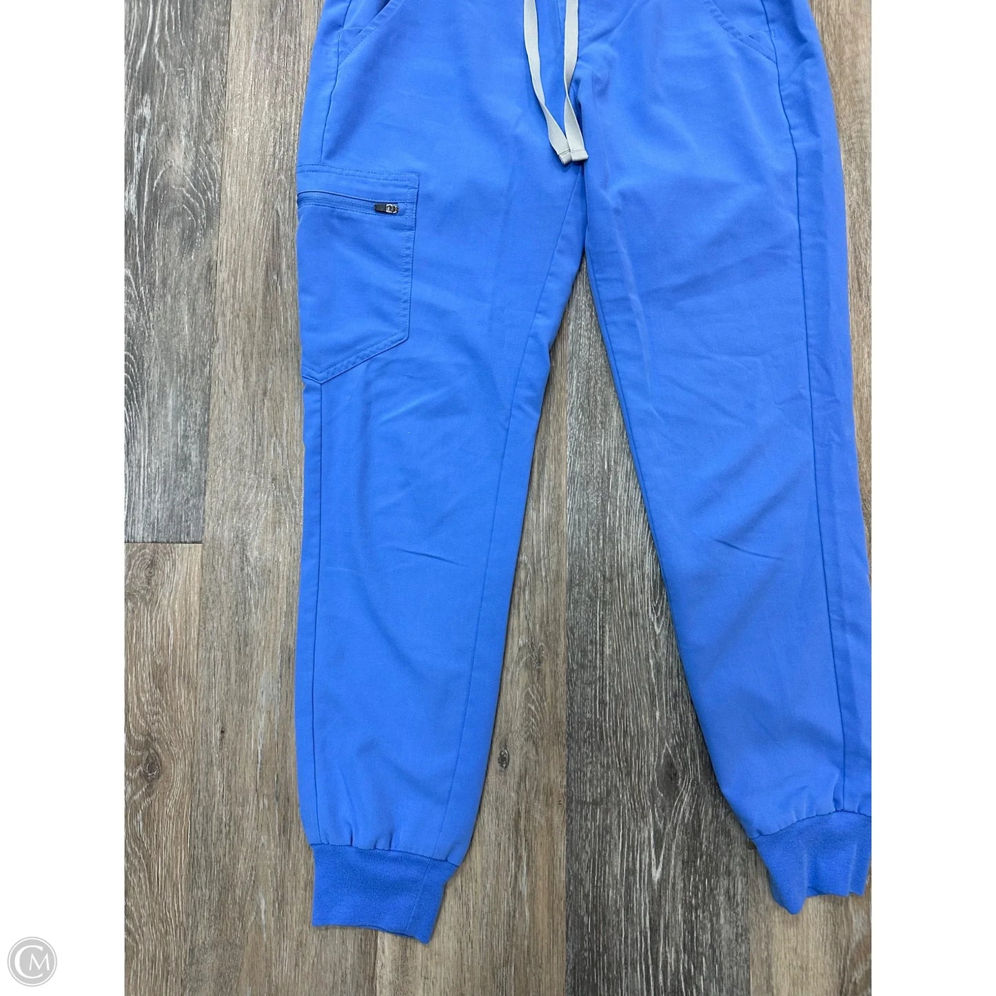Scrub Pants By Figs In Blue, Size: Xs