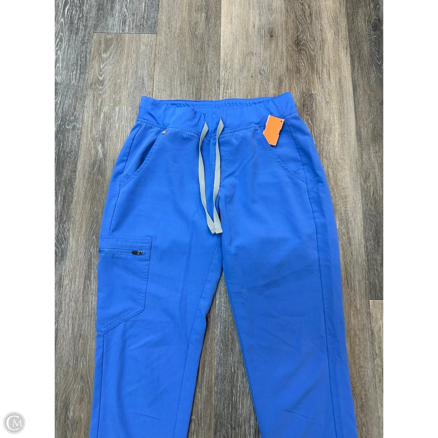 Scrub Pants By Figs In Blue, Size: Xs