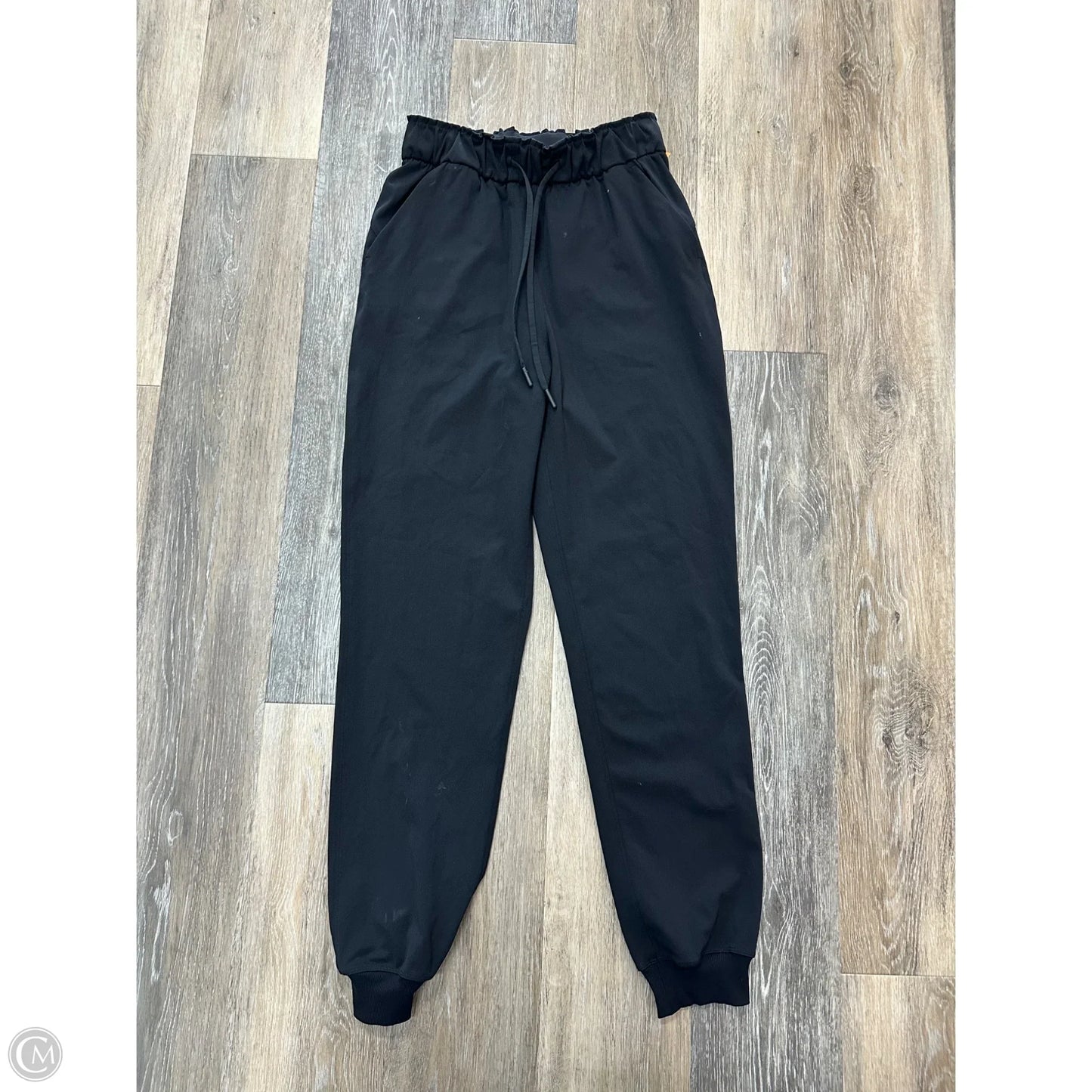 Athletic Pants By Lululemon In Black, Size: 4