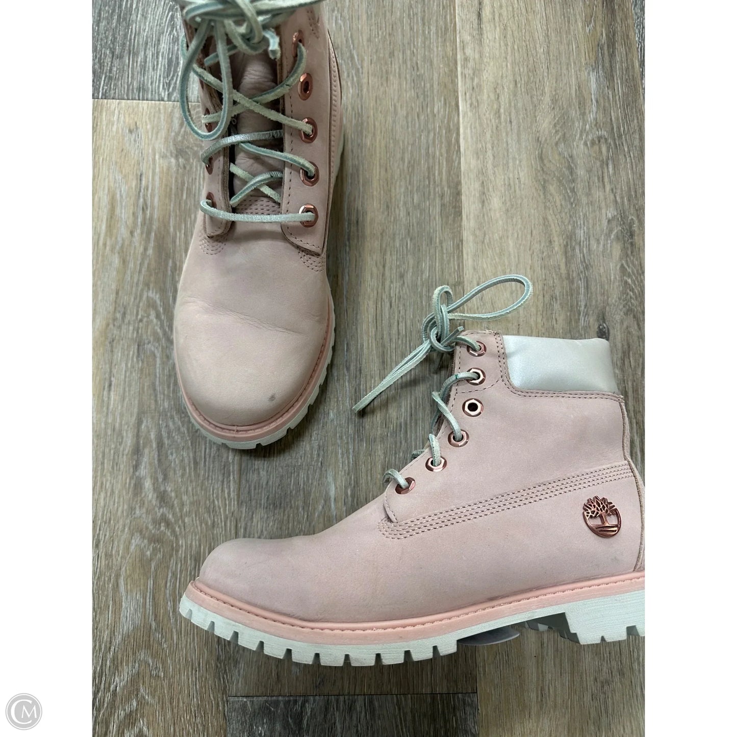 Boots Combat By Timberland In Pink, Size: 8.5