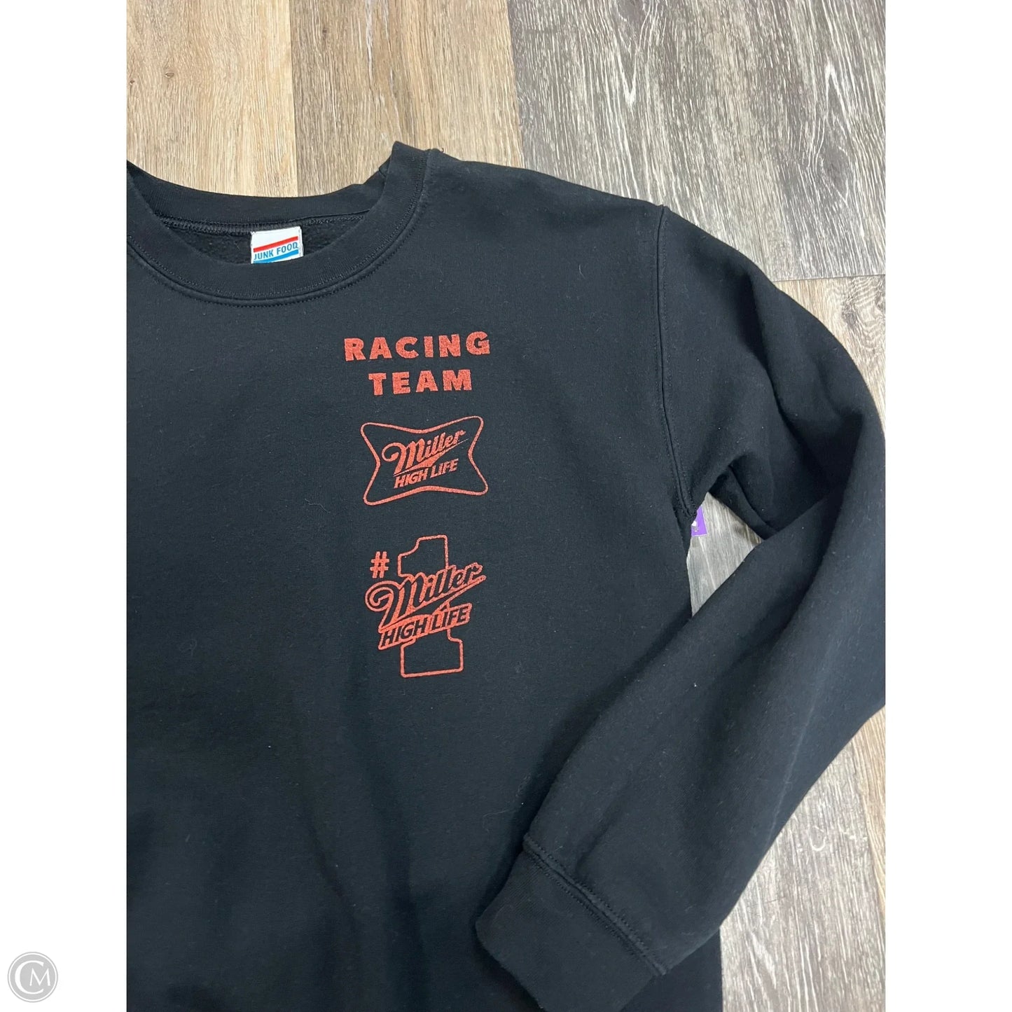 Sweatshirt Crewneck By Junk Food In Black, Size: Xs