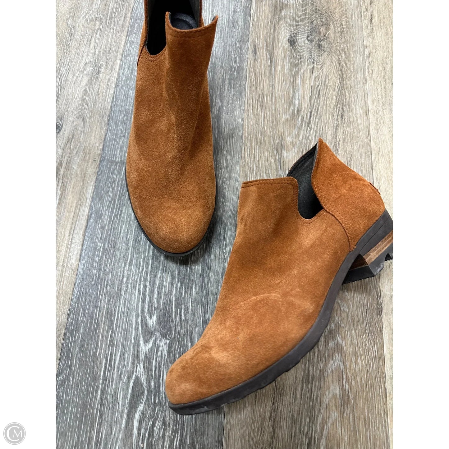 Boots Ankle Heels By Sorel In Orange, Size: 8