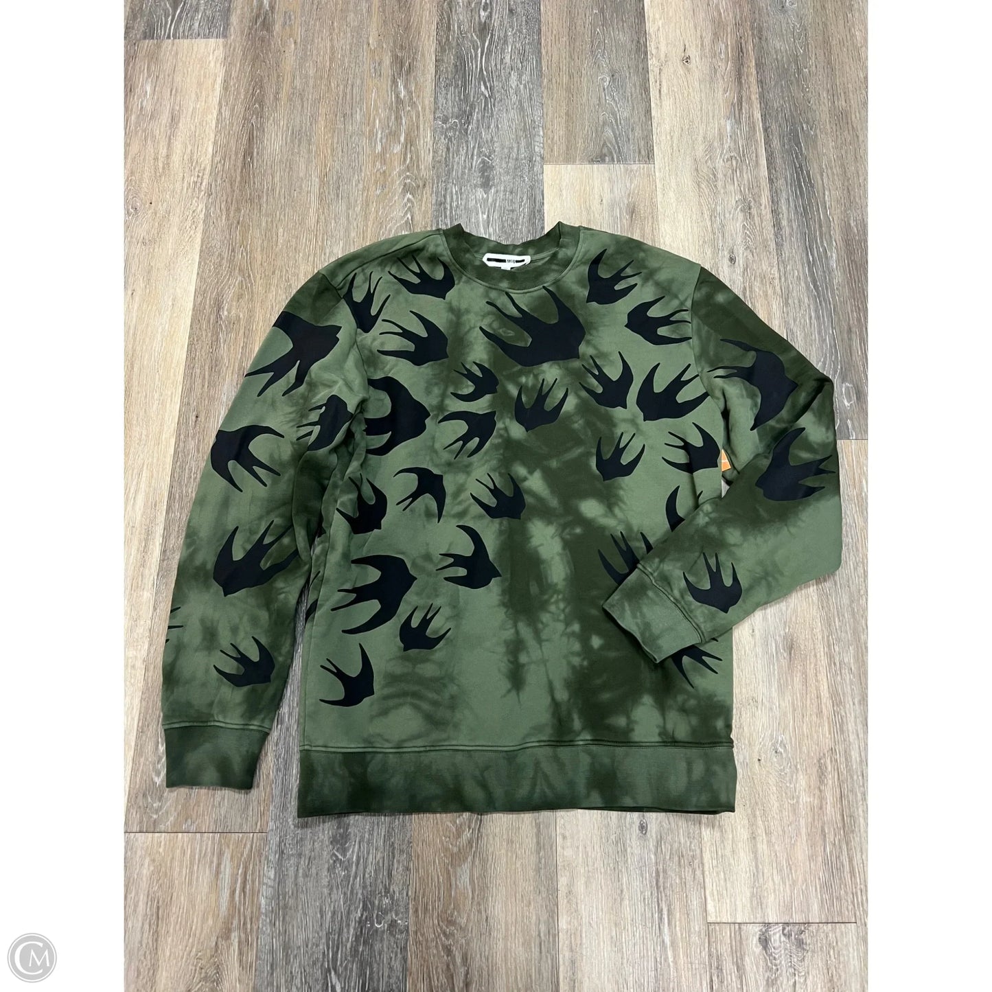 Sweatshirt Luxury Designer By Alexander Mcqueen In Green, Size: S