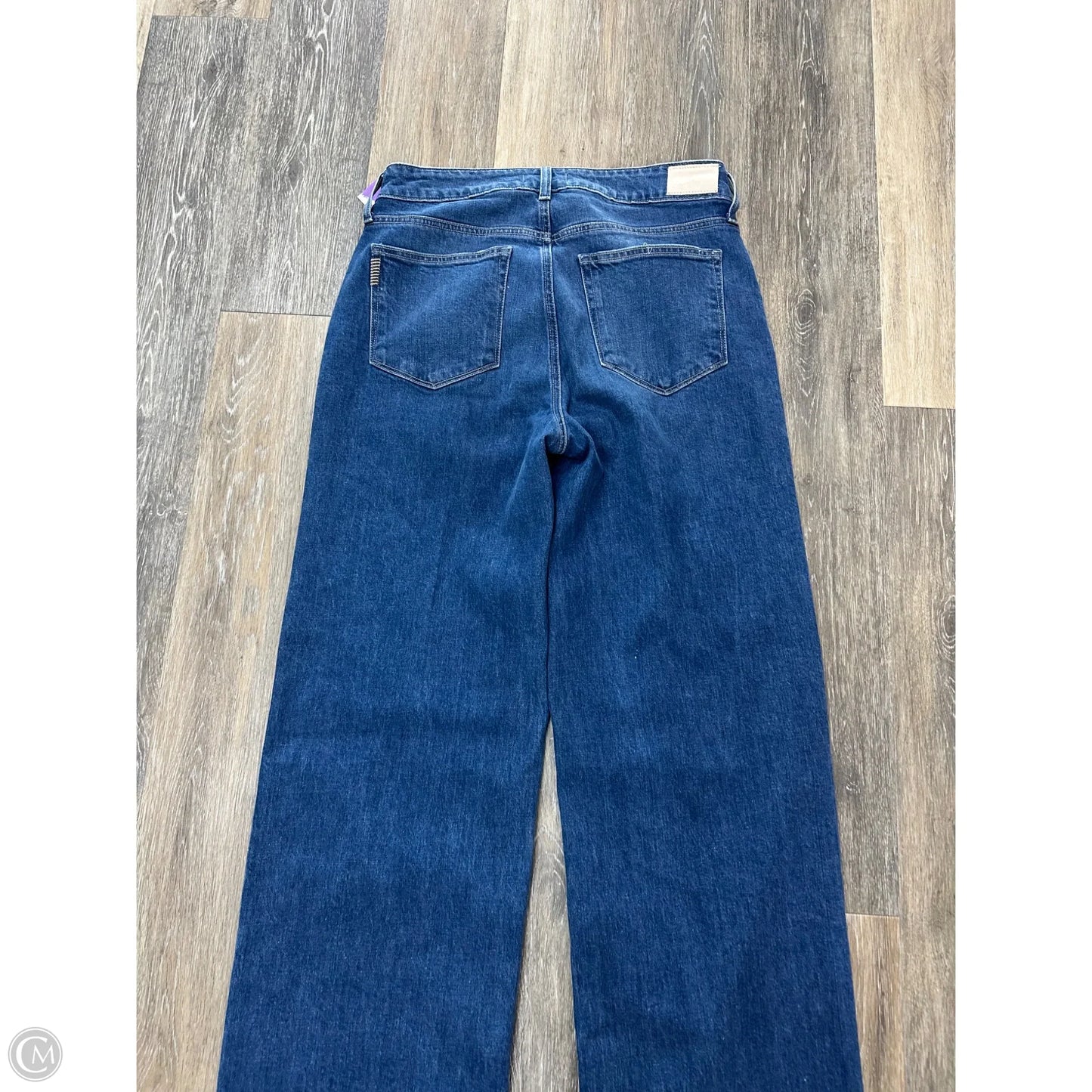 Jeans Wide Leg By Paige In Blue Denim, Size: 12
