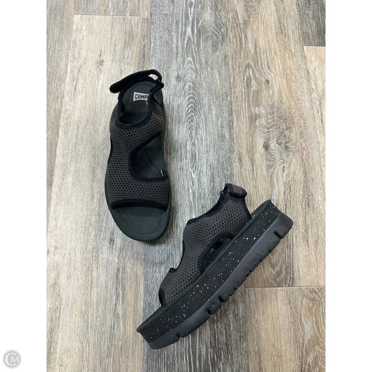 Sandals Heels Platform By Camper In Black, Size: 9