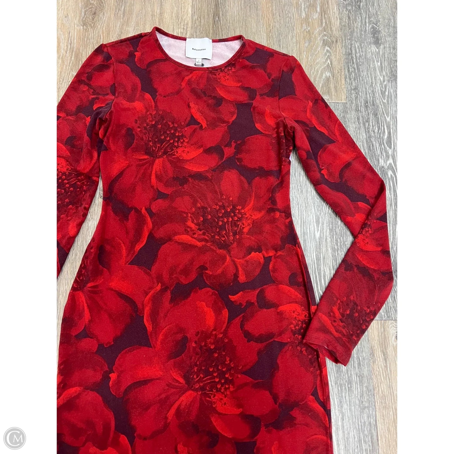 Dress Casual Maxi By Reformation In Red, Size: S