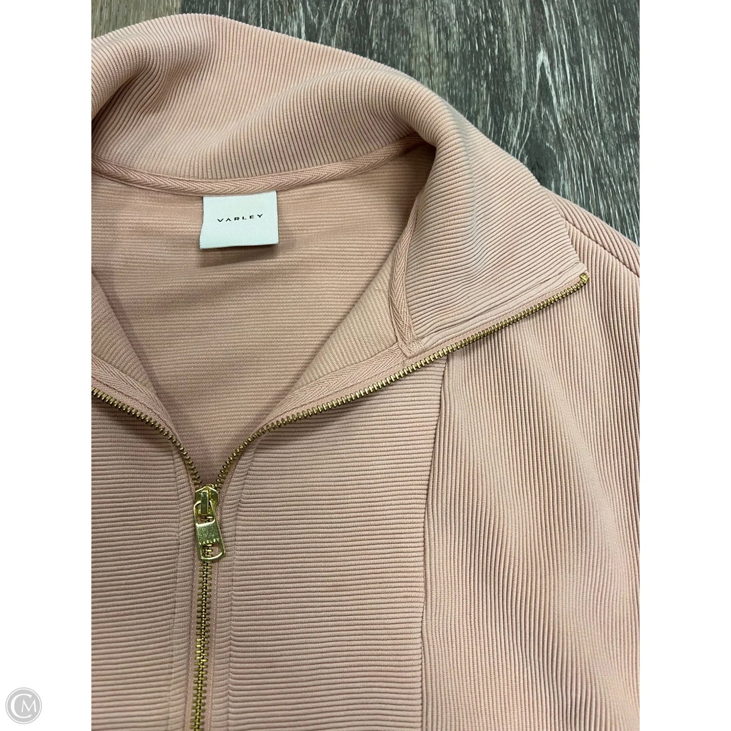 Athletic Sweatshirt Collar By Varley In Pink, Size: S