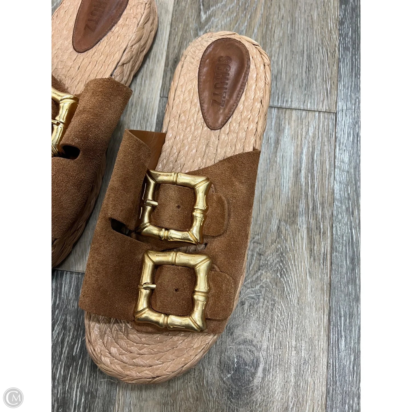 Sandals Flats By Schutz In Tan, Size: 9