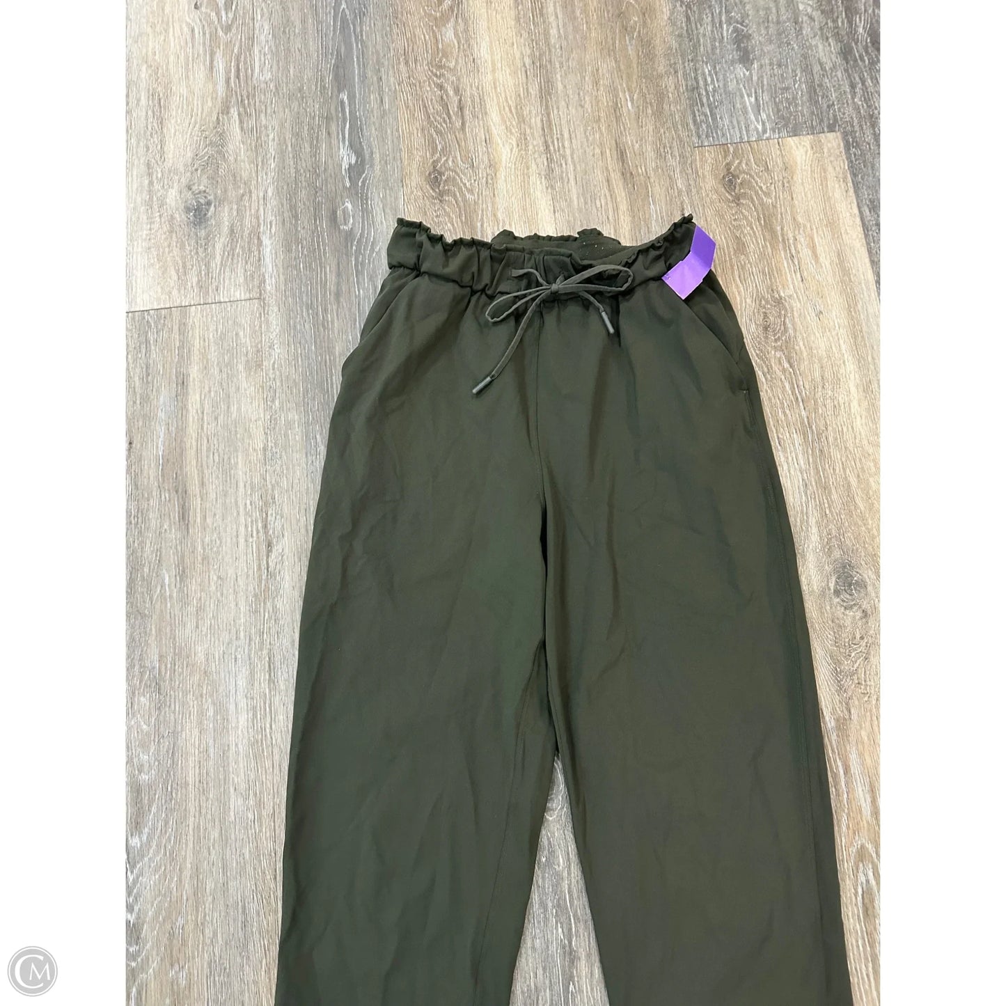Athletic Pants By Lululemon In Green, Size: 4