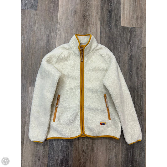 -Jacket Faux Fur & Sherpa By Fjall Raven In Cream, Size: S